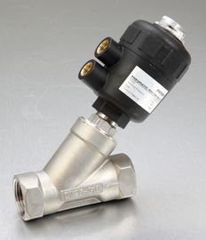गुणवत्ता  PV800 2 / 2 Way Angle Seat Valve For Medium Up To + 180℃ Namur Type Actuator कारखाना