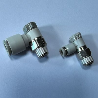 नीला वायवीय ट्यूब फिटिंग अधिकतम दबाव 100 PSI रंग नीला अधिकतम दबाव 10.20Kgf/cm2